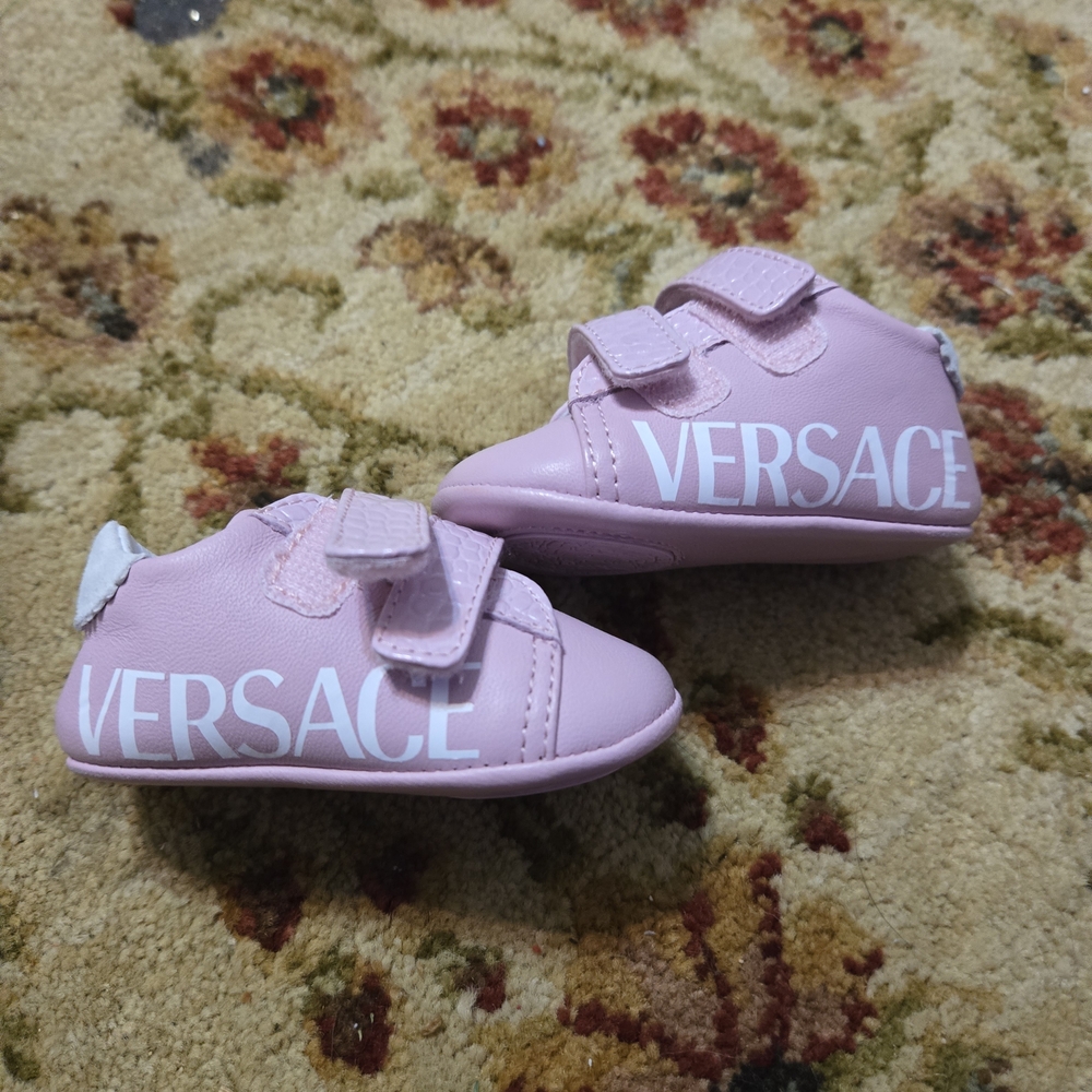Versace Pink Kids Shoes